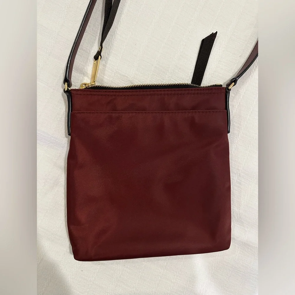 Marc Jacobs Trooper Nylon Crossbody Bag, Color-Chianti / Wine - Picture 2 of 7